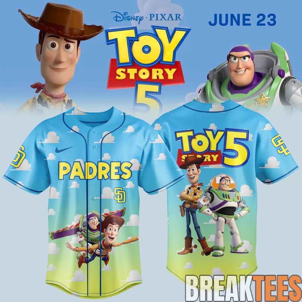San Diego Padres x Toy Story 5 Special Jersey