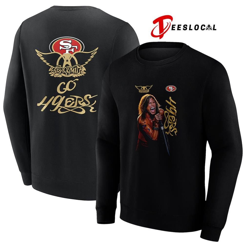 San Francisco 49ers x Aerosmith graphic shirt