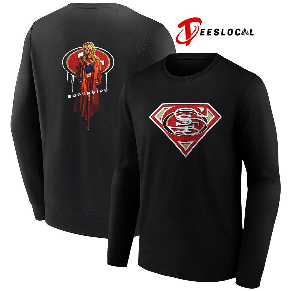 San Francisco 49ers x Supergirl graphic shirt