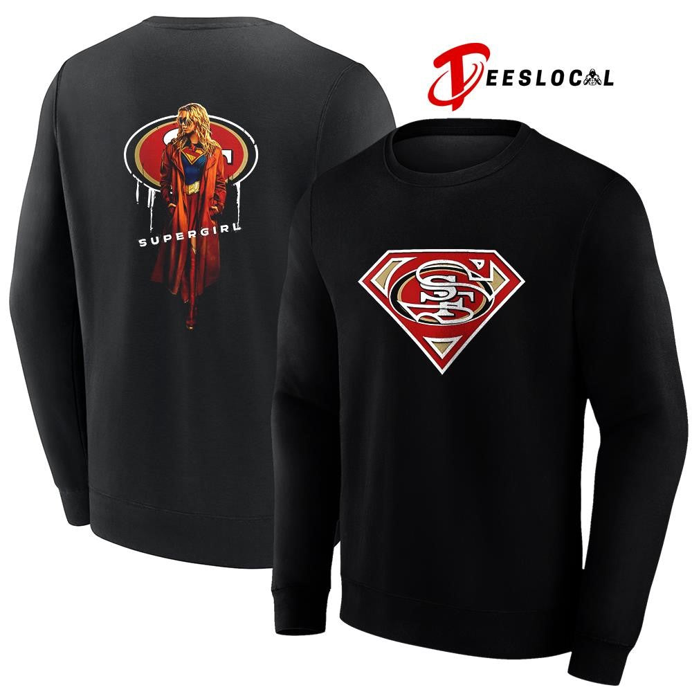 San Francisco 49ers x Supergirl graphic shirt