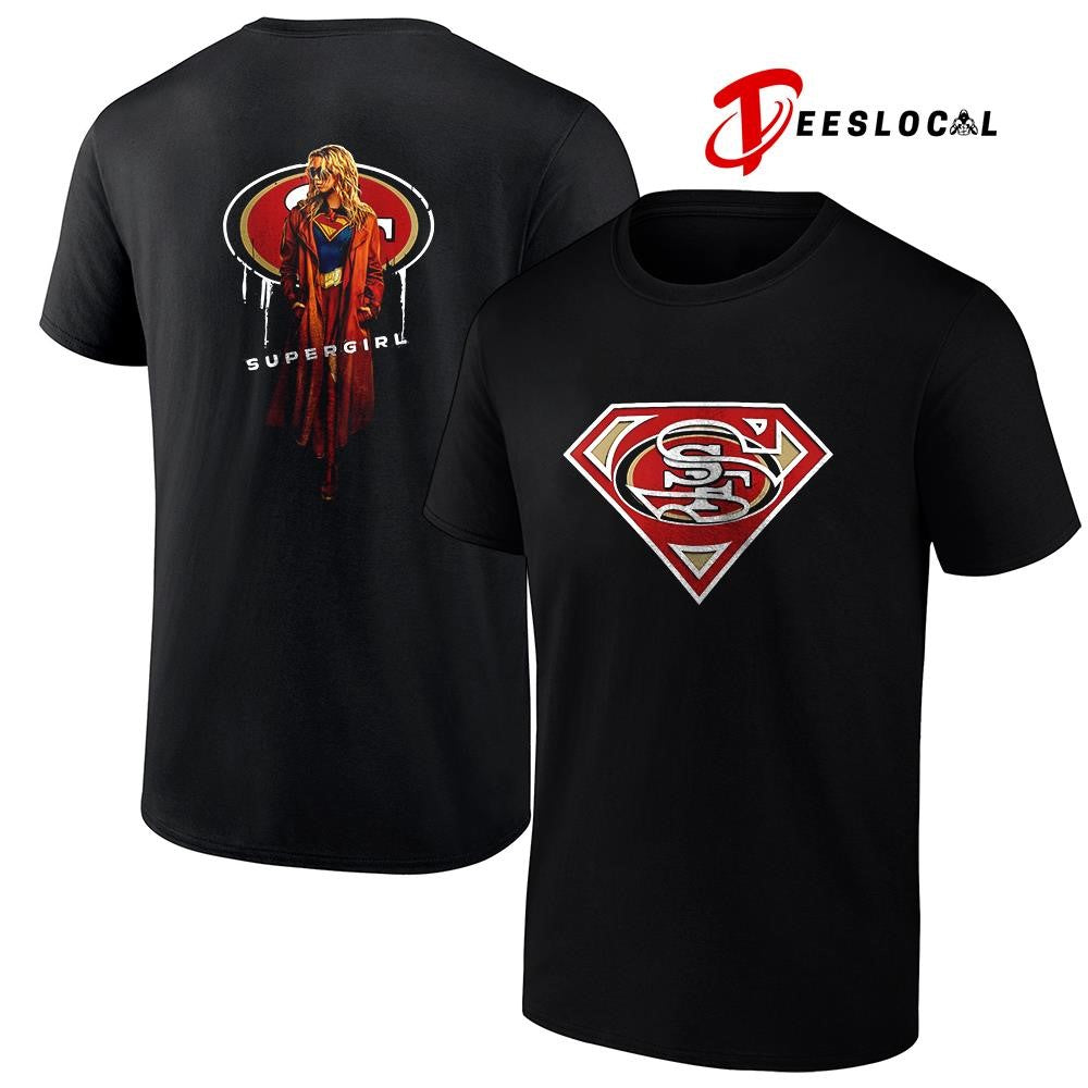 San Francisco 49ers x Supergirl graphic shirt