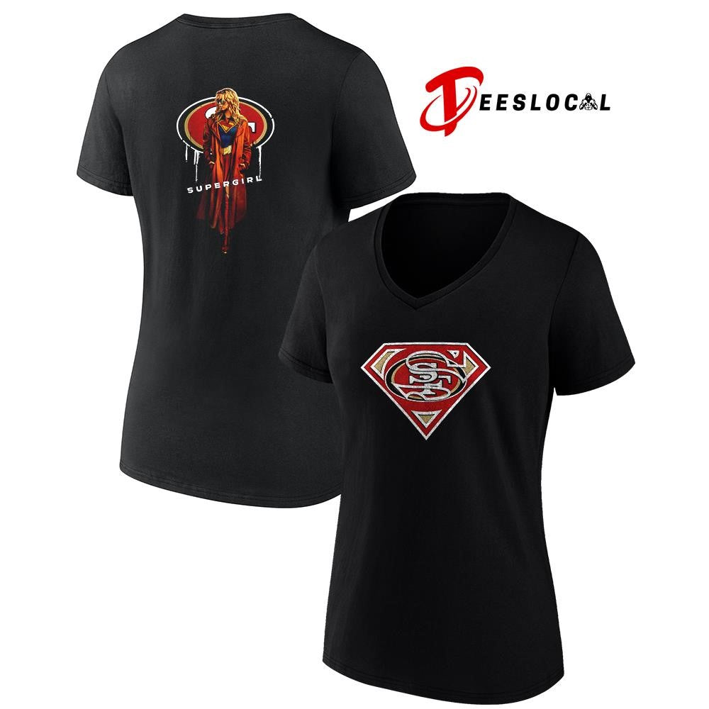 San Francisco 49ers x Supergirl graphic shirt