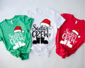 Santa'S Crew Shirt Matching Family Winter Cousin Crew Family Gathering Shirt Cousins Reunion T-Shirts