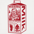 Sasquatch Missing Milk Carton Poster