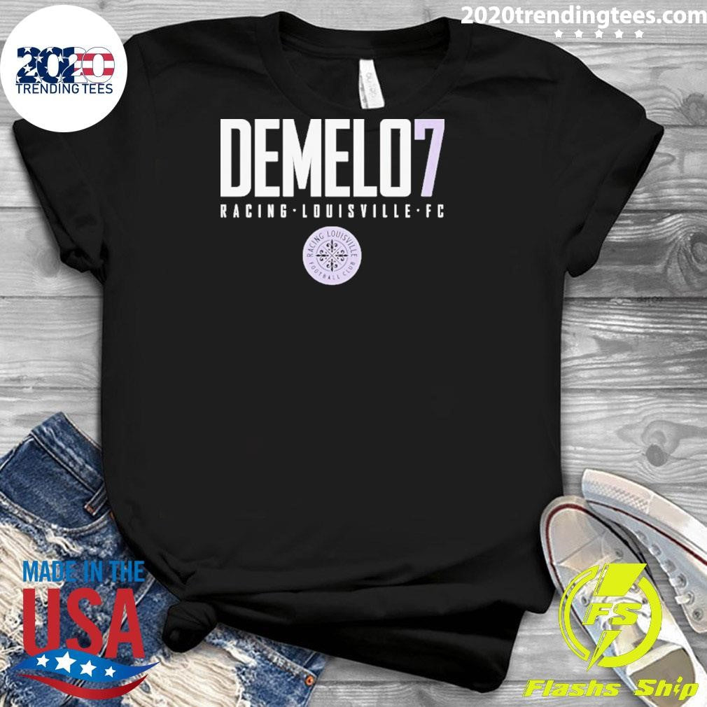 Savannah Demelo 7 Racing Louisville Fc Nwsl Name And Number Shirt
