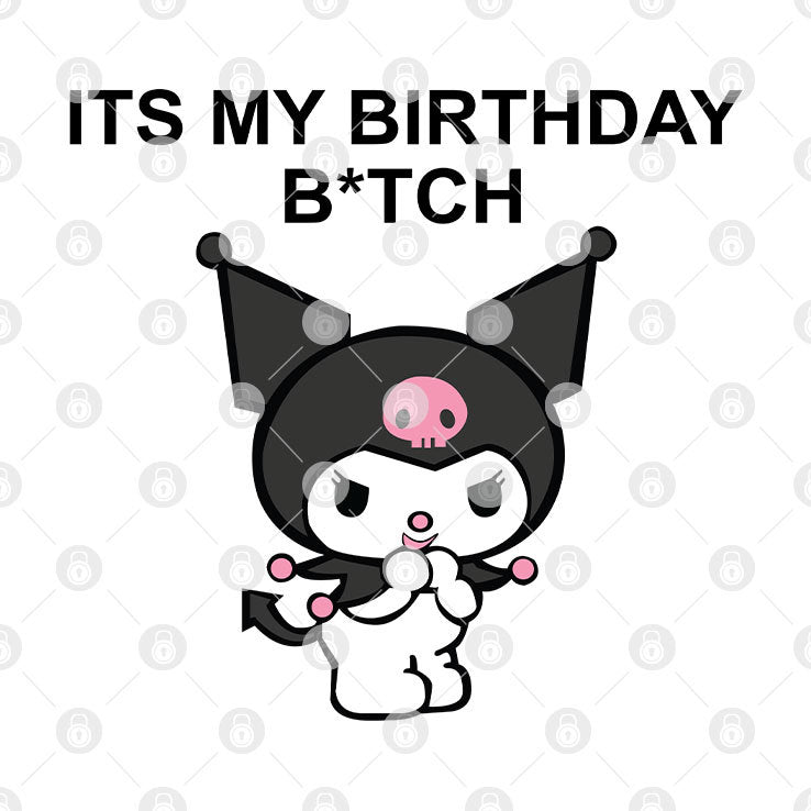 Saweetie It’s My Birthday Bitch Kuromi Shirt