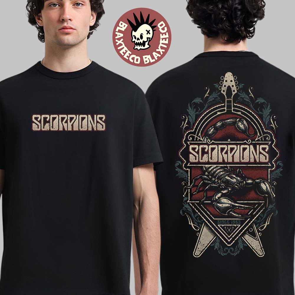 Scorpions Coming Home Live Exclusive Bundle Two Sided Classic T-Shirt