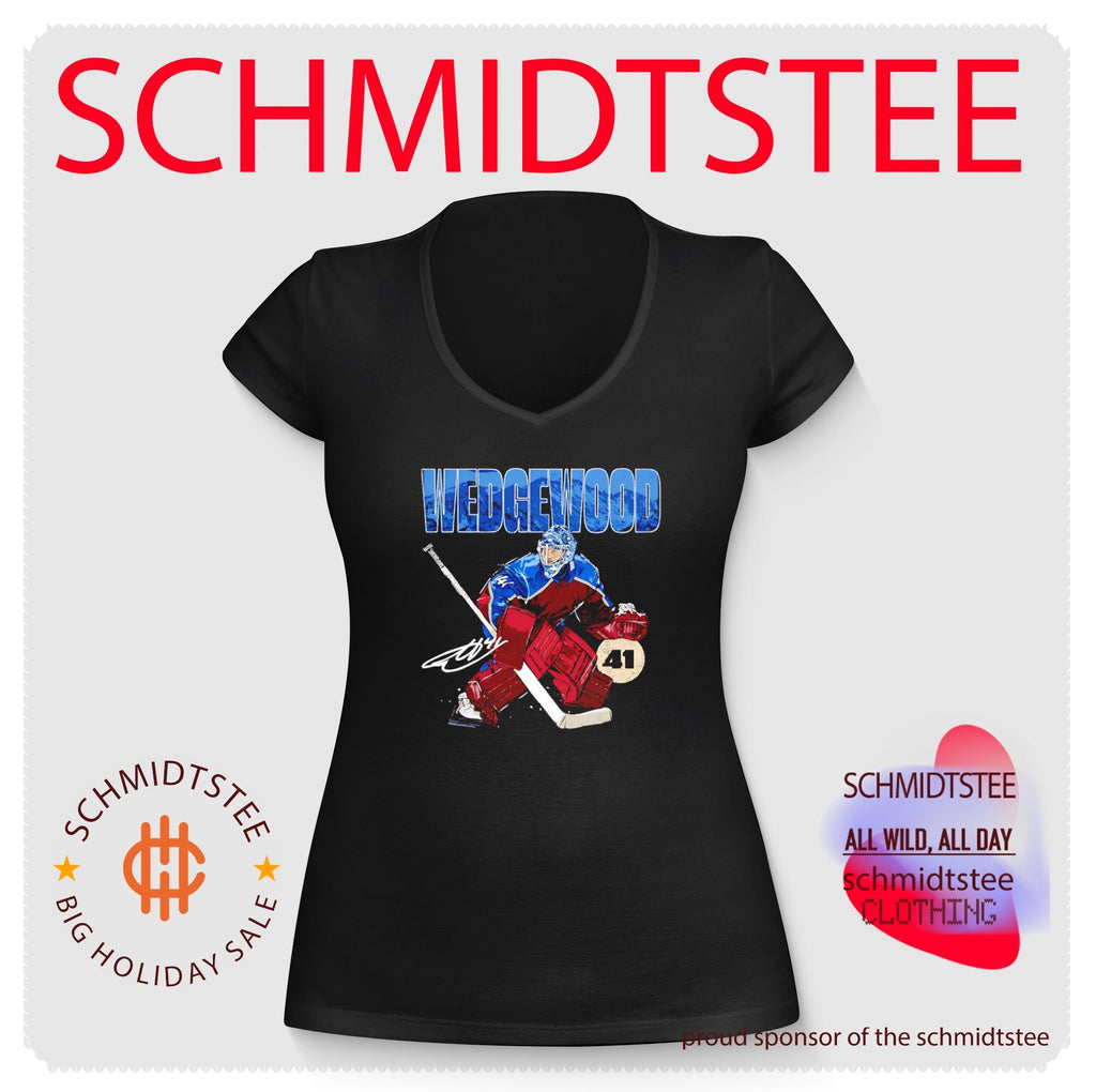 Scott Wedgewood Colorado Avalanche Goalie shirt