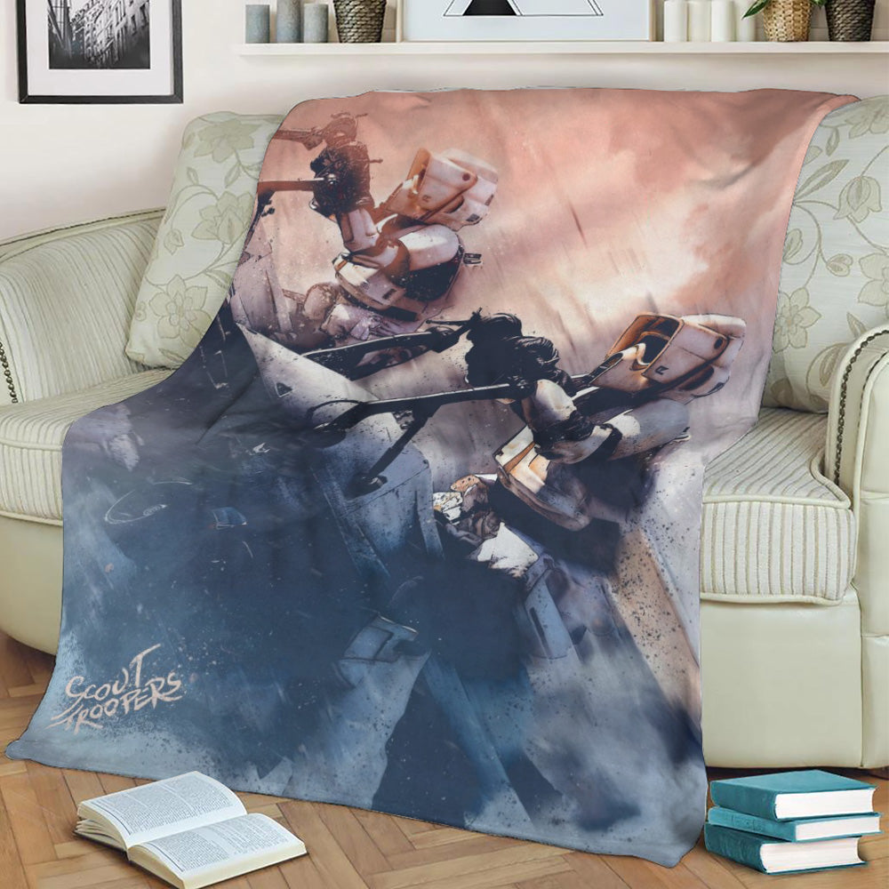 Scout Troopers Fleece Throw Blanket