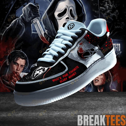 Scream Ghostface Special Air Force 1 Sneaker