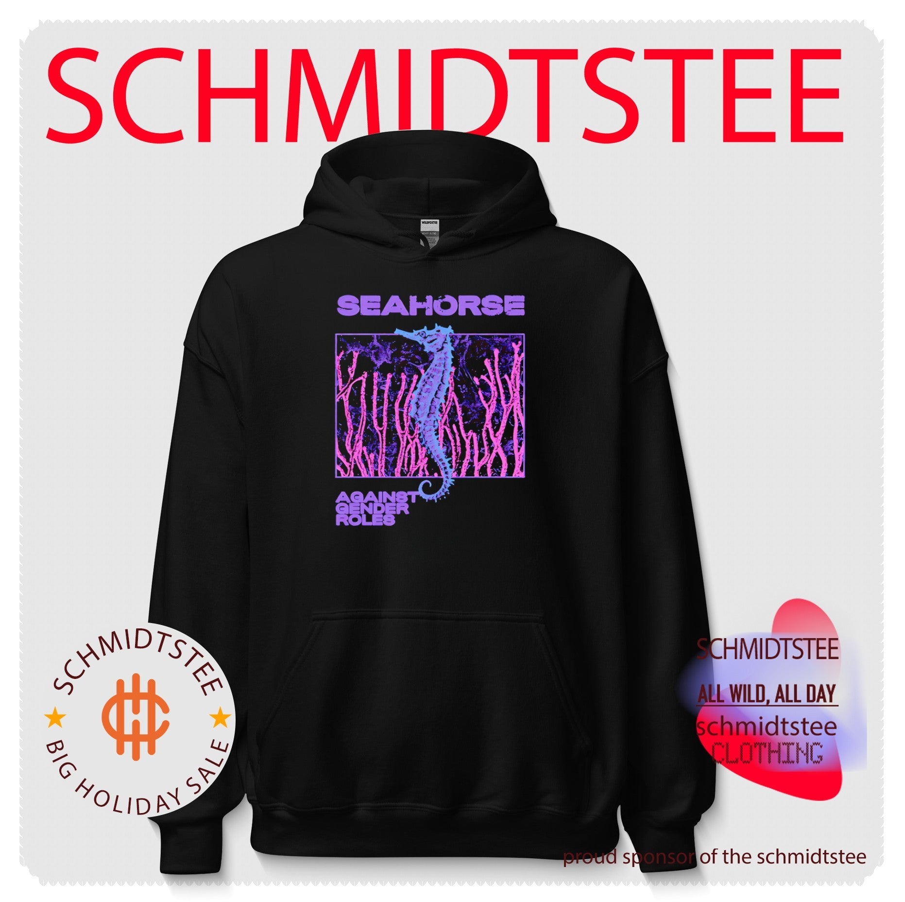 Seahorse Against Gender Roles LGBTQ feminism shirt
