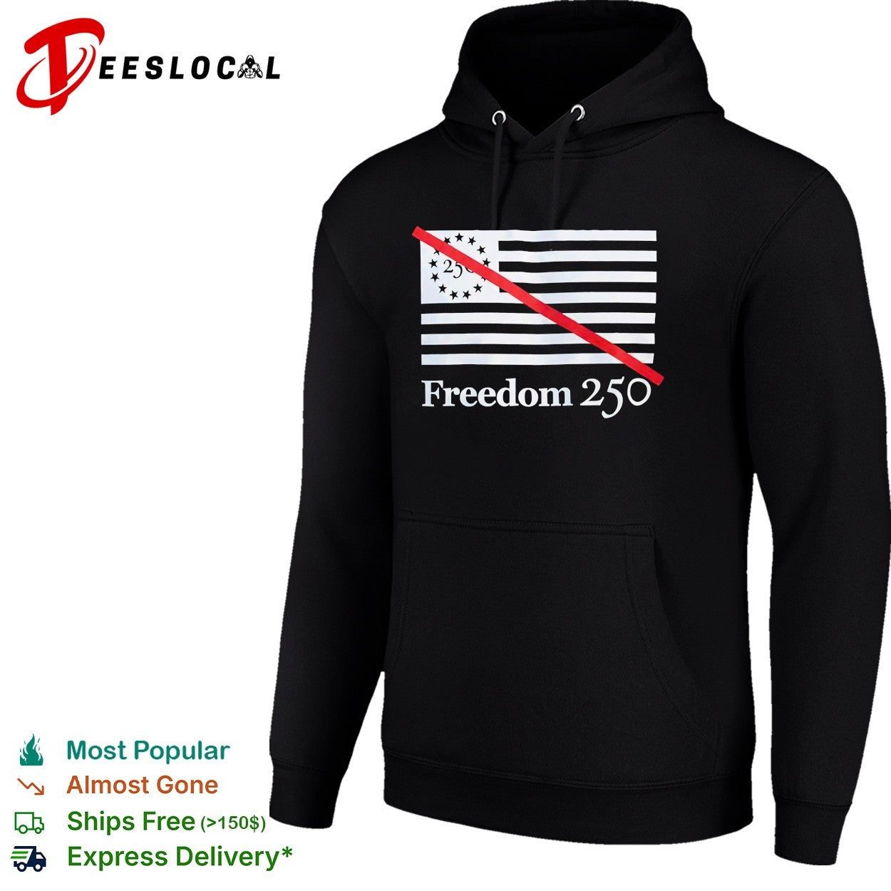Sean Strickland No Freedom 250 shirt