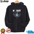 Seattle Mariners Baseball Nurse Heart Stethoscope Healthcare Worker Navy Teal T Shirt