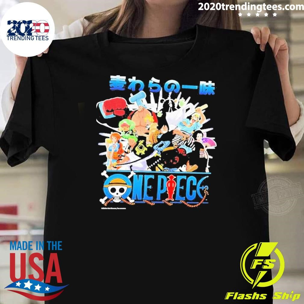 Seattle Mariners Julio Rodríguez One Piece Straw Hat Crew Group Portrait Shirt