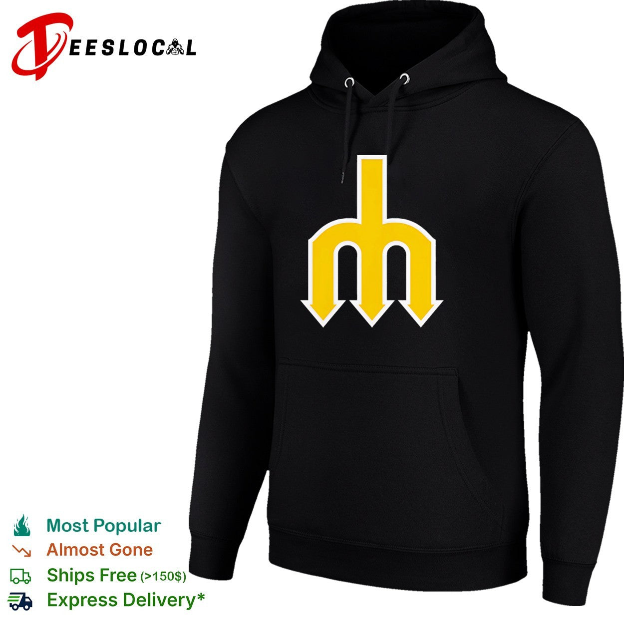 Seattle Mariners MLB Logo Trident shirt