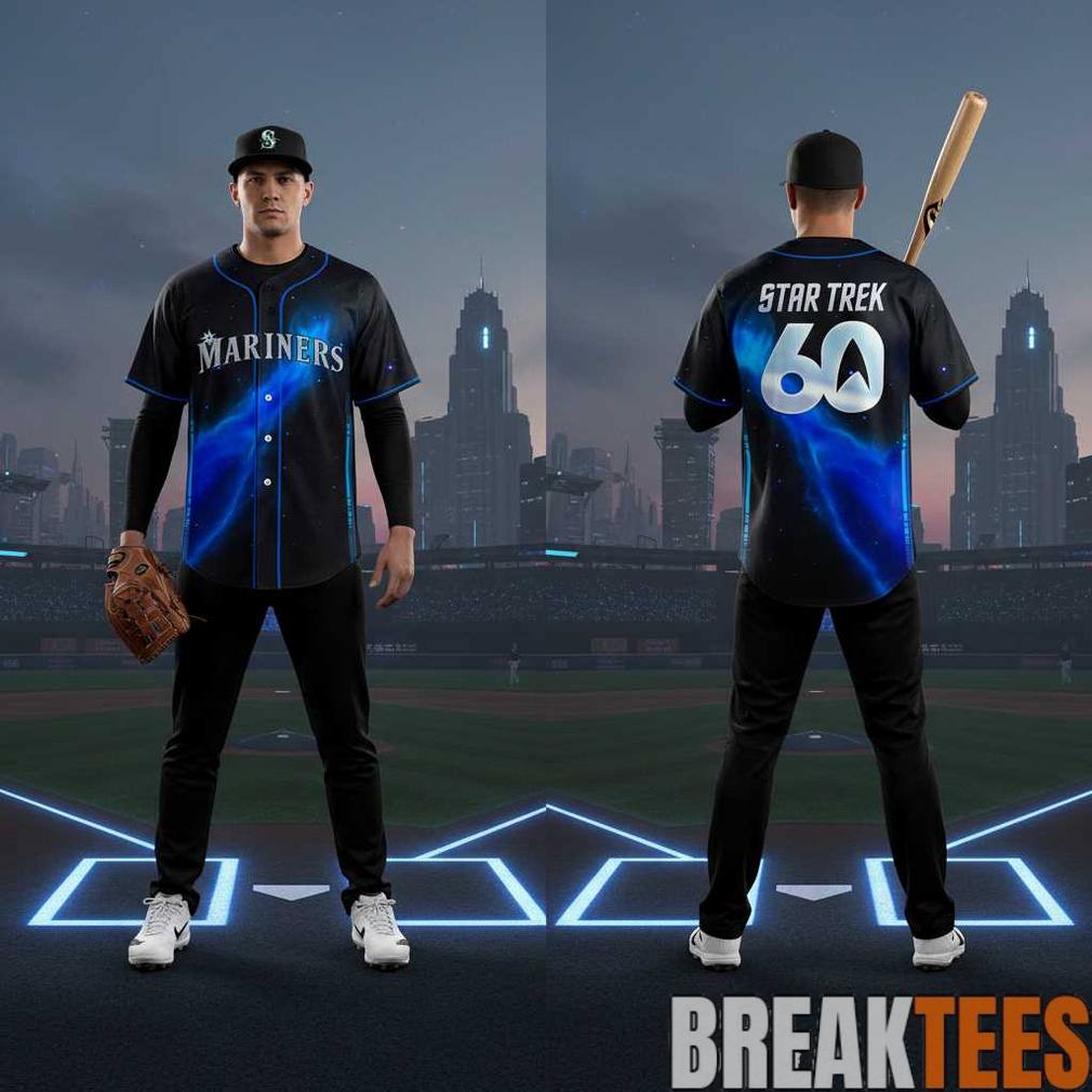 Seattle Mariners Star Trek 60th Anniversary Night 2026 Baseball Jersey