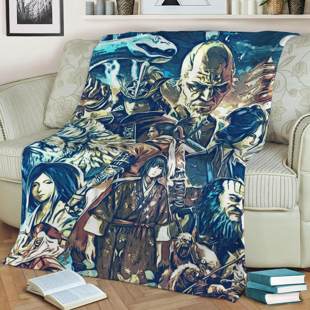 Sekiro Fleece Throw Blanket