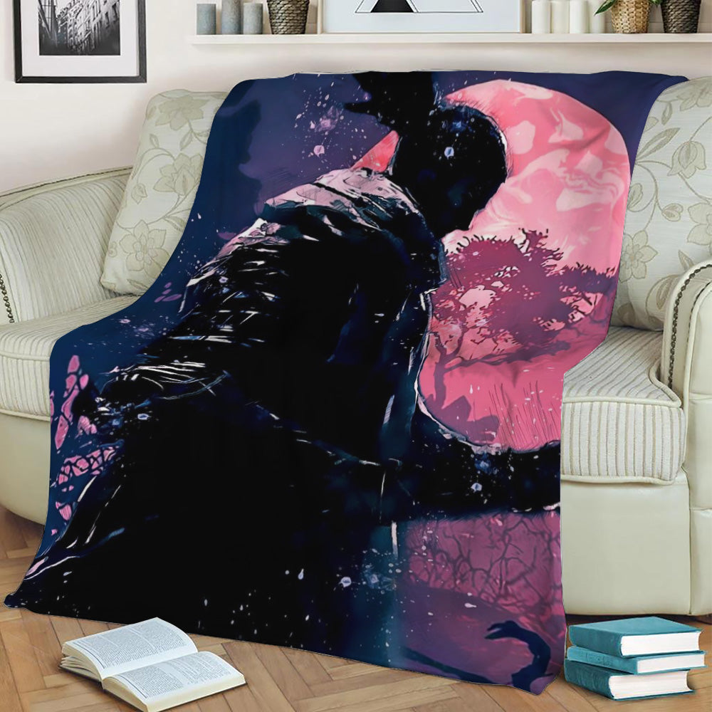 Sekiro Shadows Die Twice Fleece Throw Blanket