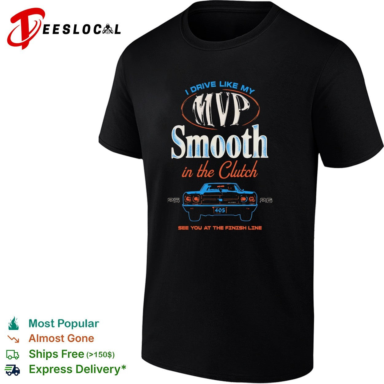 Shai Gilgeous Alexander Oklahoma City Thunder NBA I Drive Like My MVP Smooth shirt