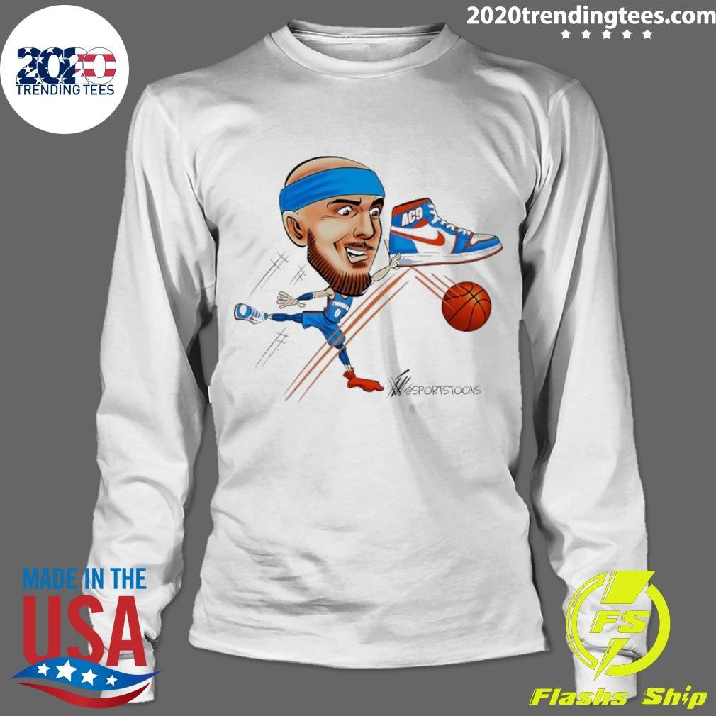 Shai Gilgeous-alexander Oklahoma City Thunder Ac9 Jordan Shirt