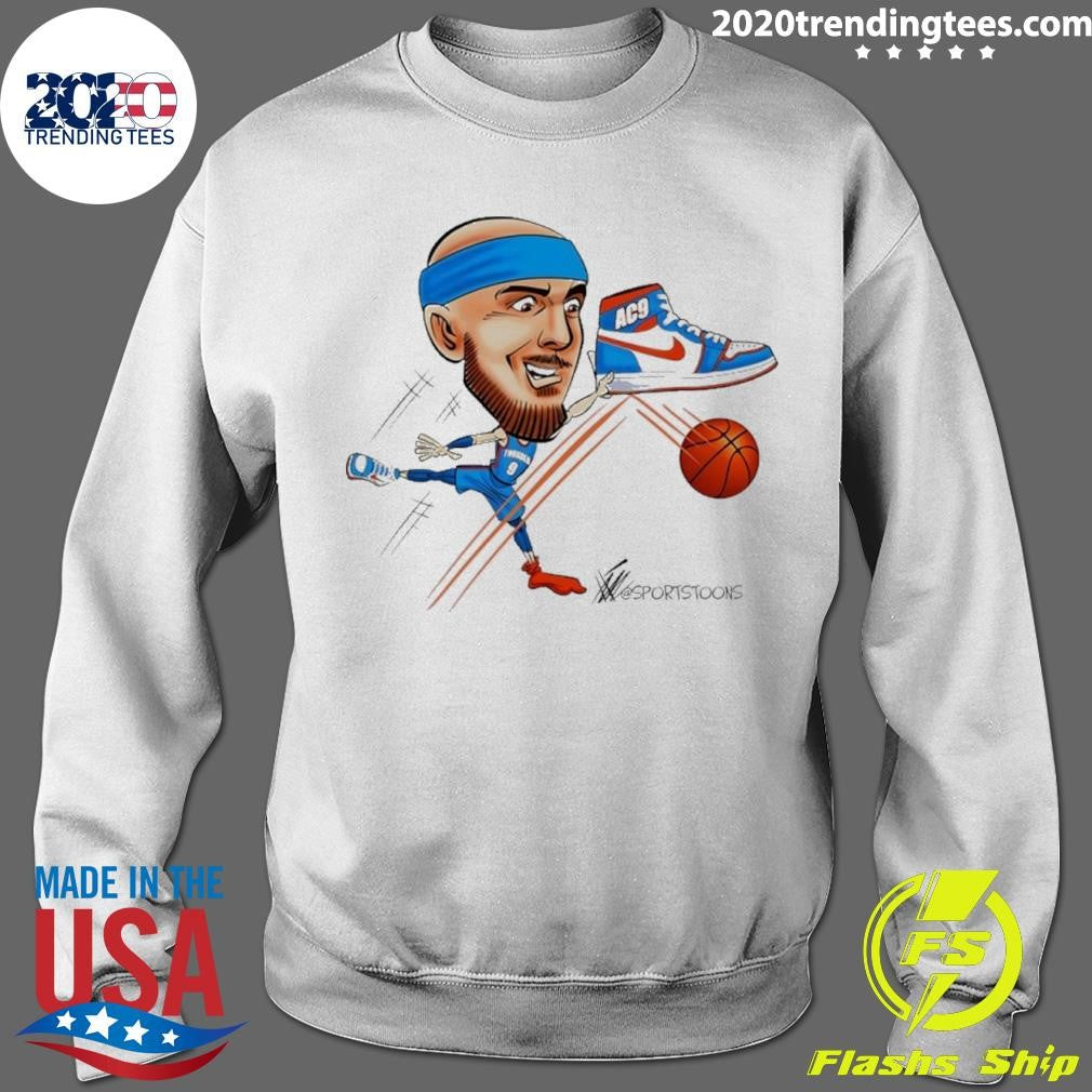 Shai Gilgeous-alexander Oklahoma City Thunder Ac9 Jordan Shirt