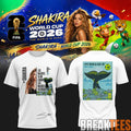 Shakira World Cup 2026 Ocean Pulse Futbol Heritage Shirt