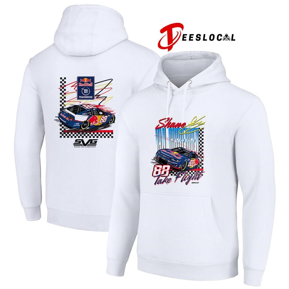 Shane van Gisbergen Red Bull take flight signature graphic shirt