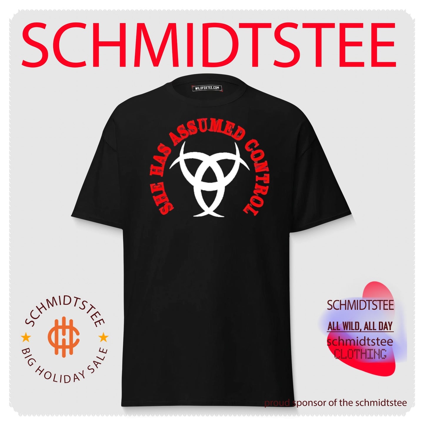 She has assumes control shirt