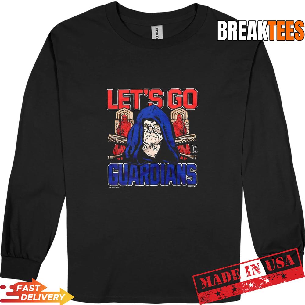 Sheev Palpatine Let’s Go Cleveland Guardians baseball Star Wars T-Shirt