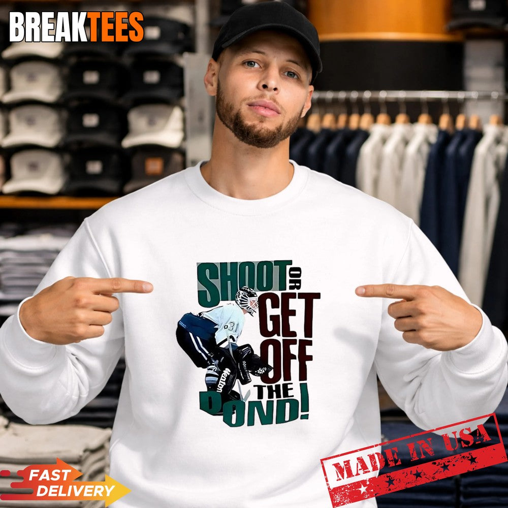Shoot or get off the pond Anaheim Ducks NHL T-Shirt
