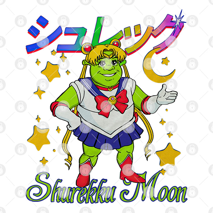 Shurekku Moon Shrek Shirt