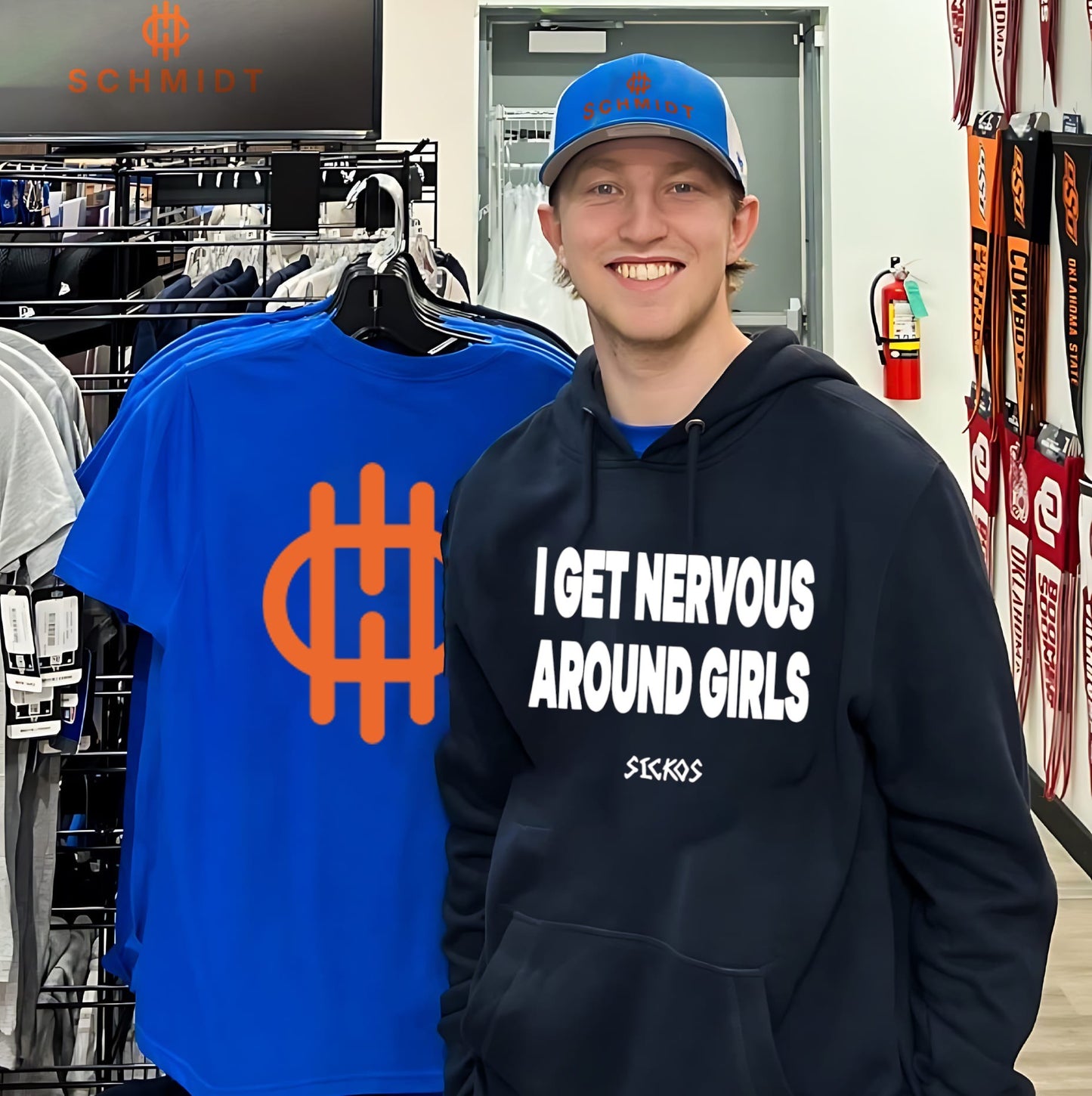 Sickos I Get Nervous Around Girls Shirt