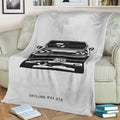 Skyline R33 GTR Fleece Throw Blanket