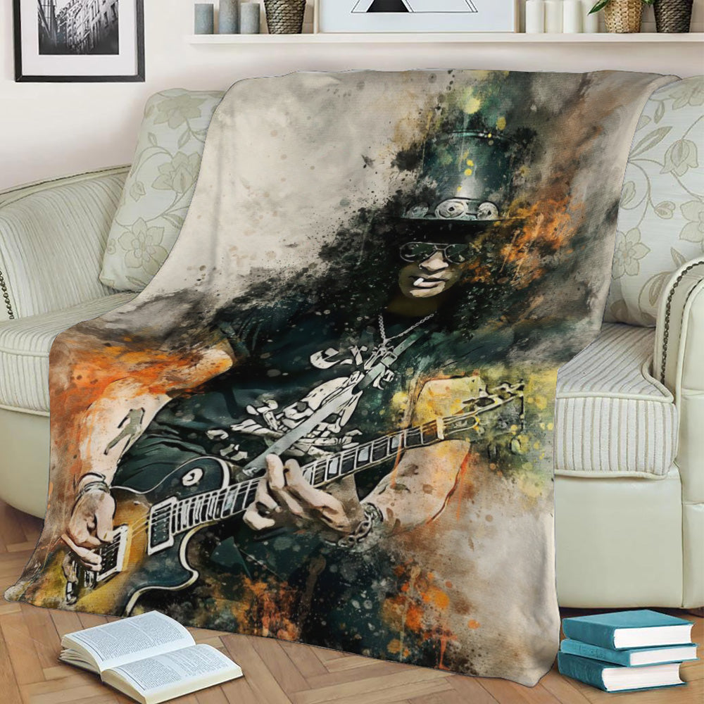 Slash Fleece Throw Blanket