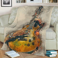 Slash’s electric guitar Fleece Throw Blanket