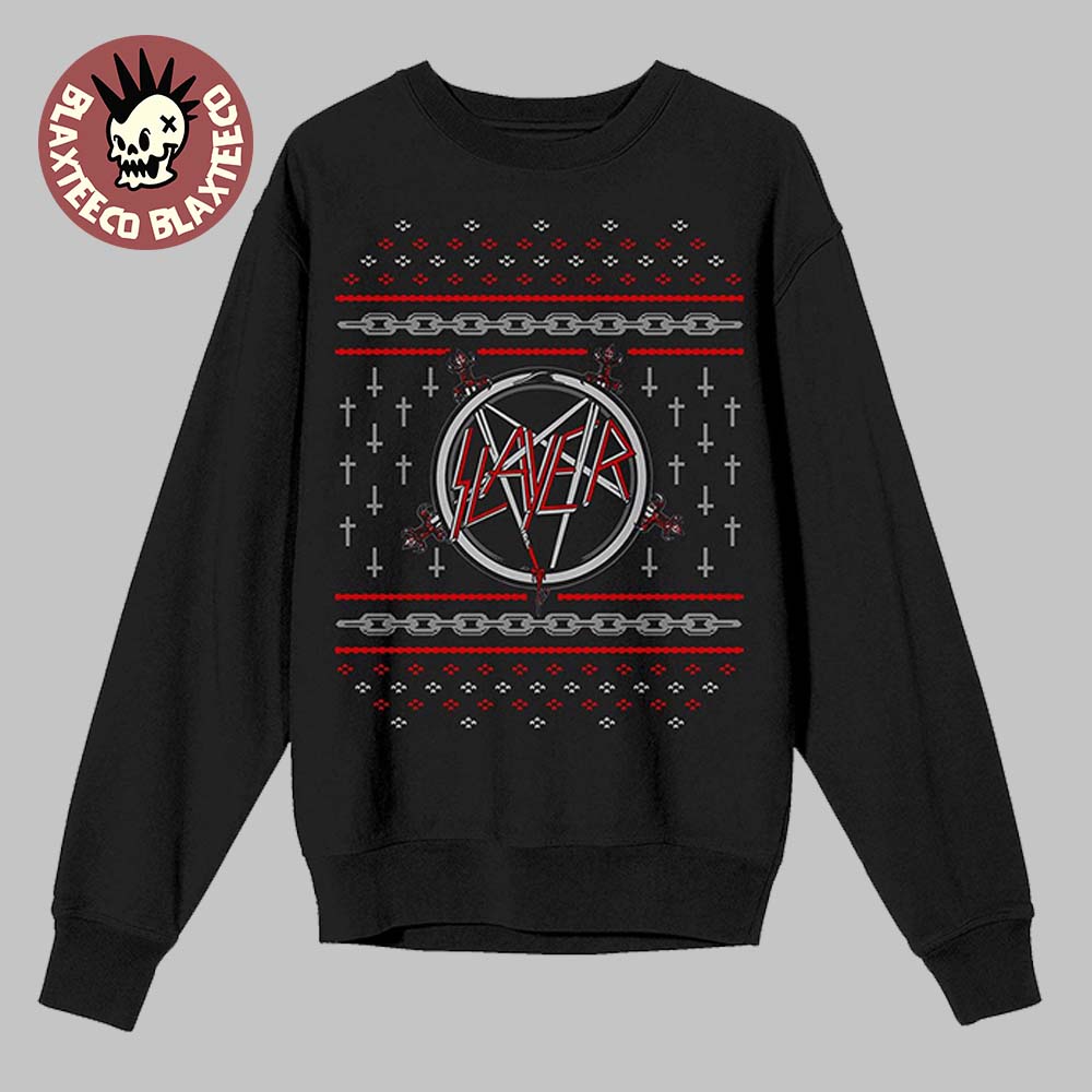 Slayer Chains Xmas Style 2025 Holiday Sweater