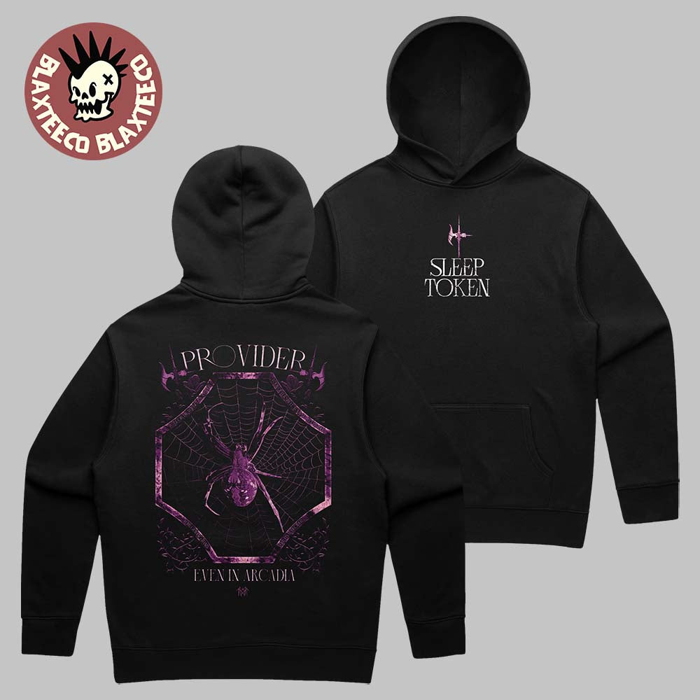 Sleep Token X Merch Jungle Exclusive Even In Arcadia Provider Spider Hoodie