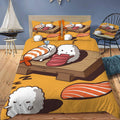 Sleep Walking Sushi Bedding Set (Duvet Cover & Pillow Shams)