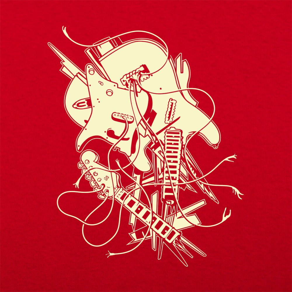 Smashed Guitar Graphic