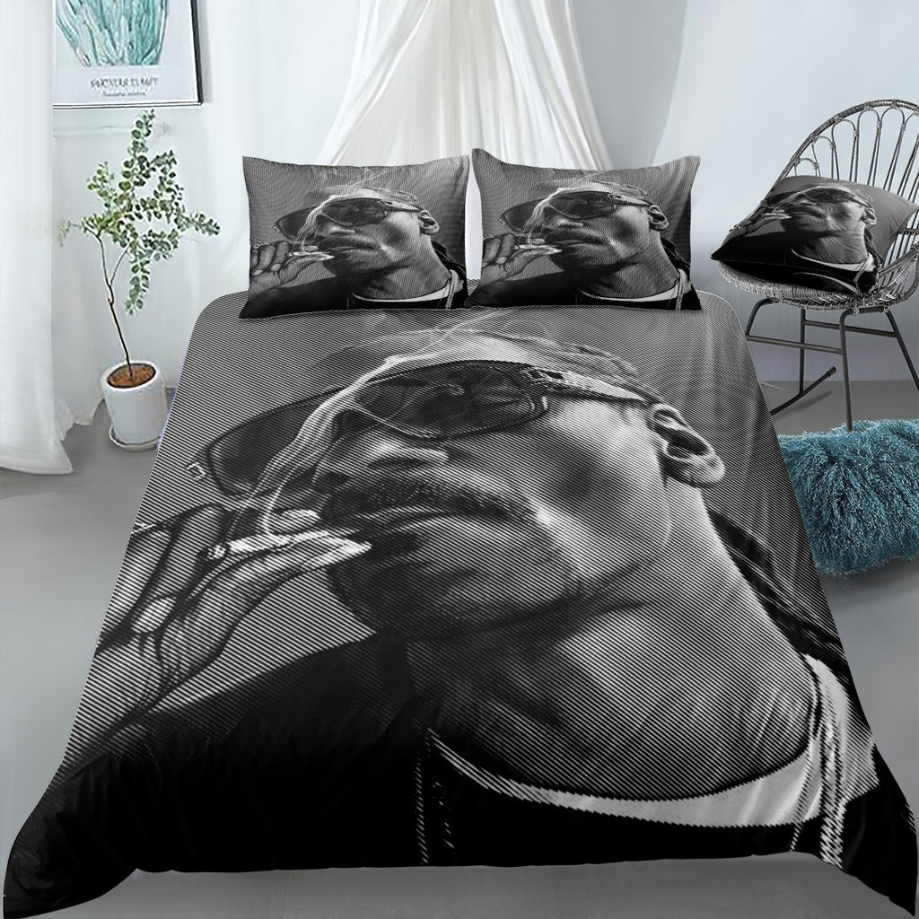 Snoop Dogg Bedding Set (Duvet Cover & Pillow Shams)