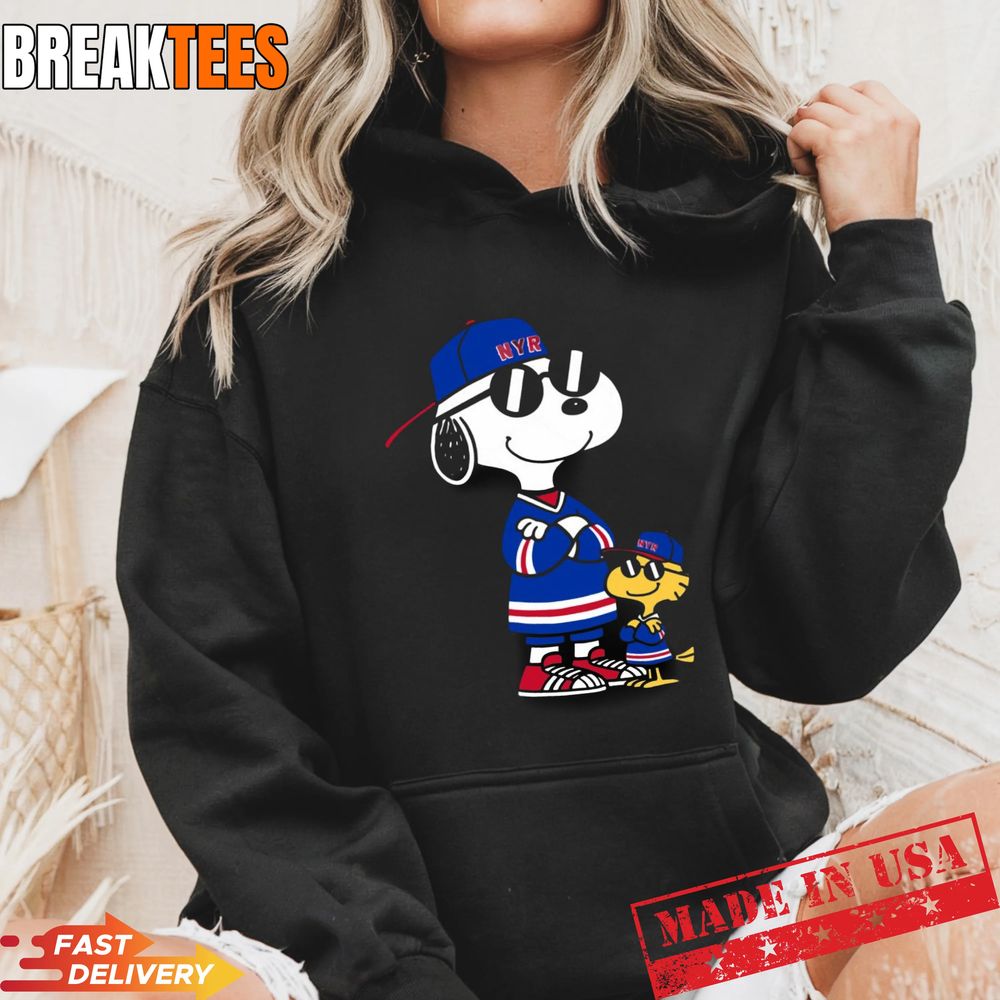 Snoopy NYR Rangers T-Shirt