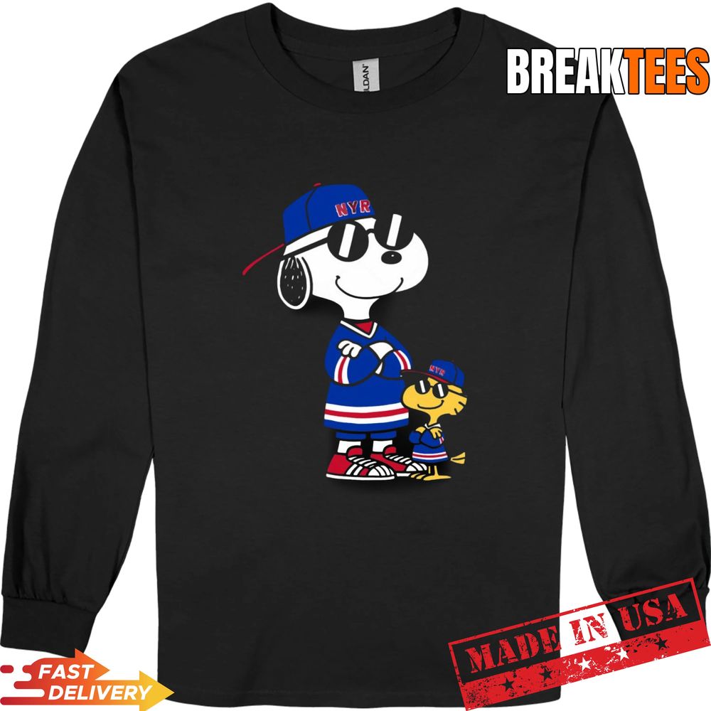 Snoopy NYR Rangers T-Shirt
