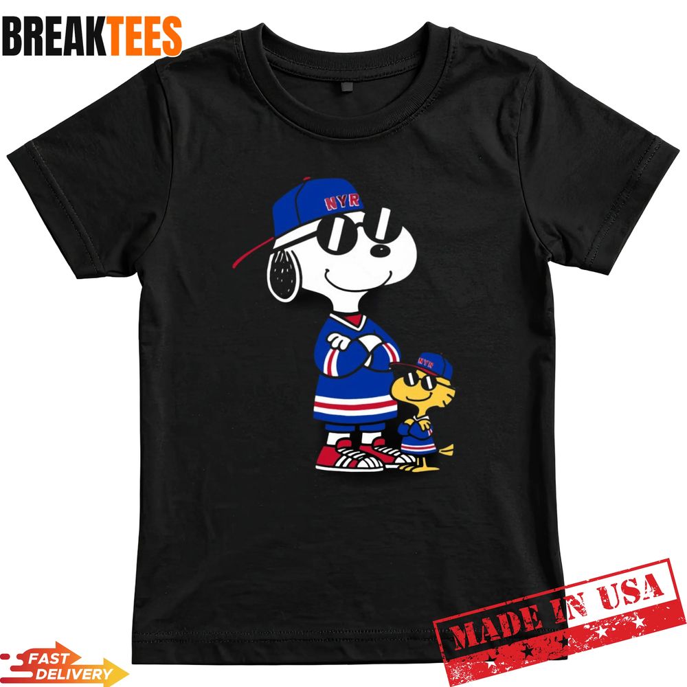 Snoopy NYR Rangers T-Shirt