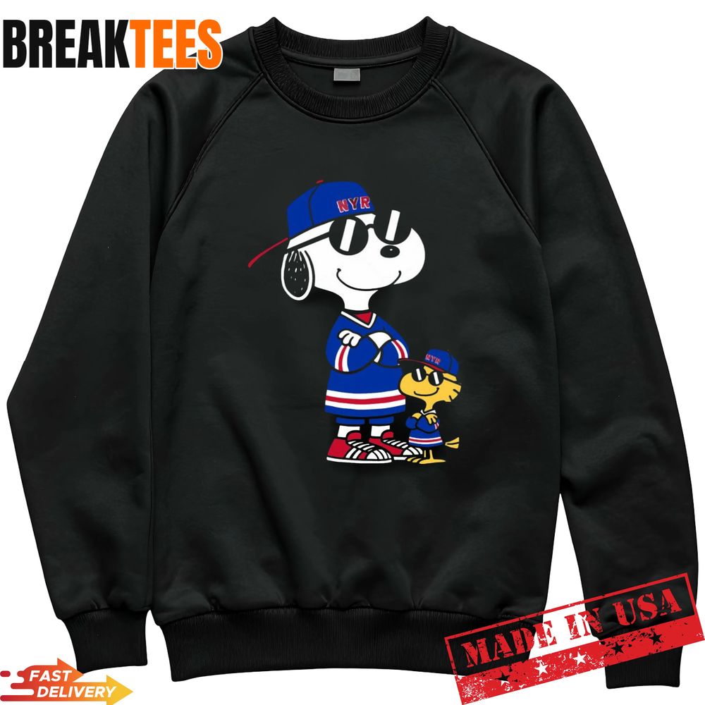 Snoopy NYR Rangers T-Shirt