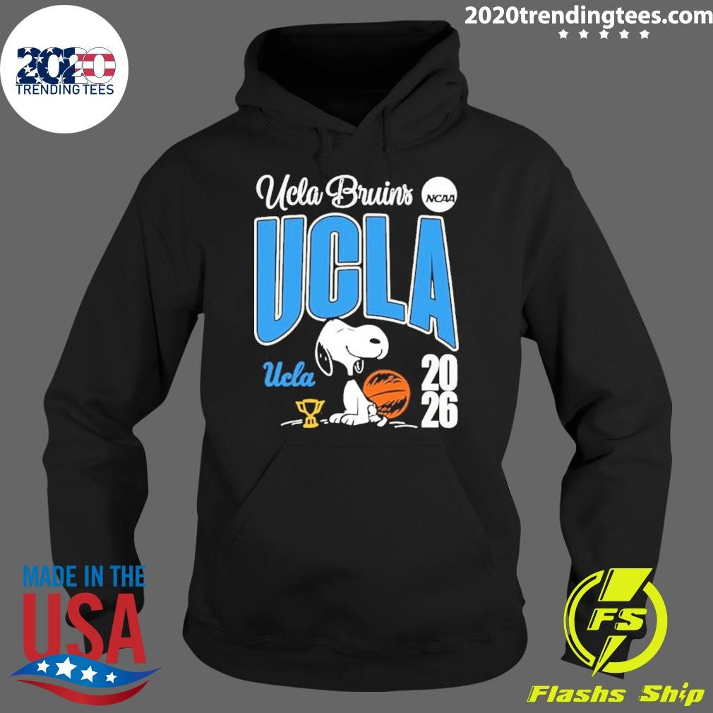 Snoopy X Ucla Bruins Women’s Basketball 2026 Ncaa March Madness Shirt