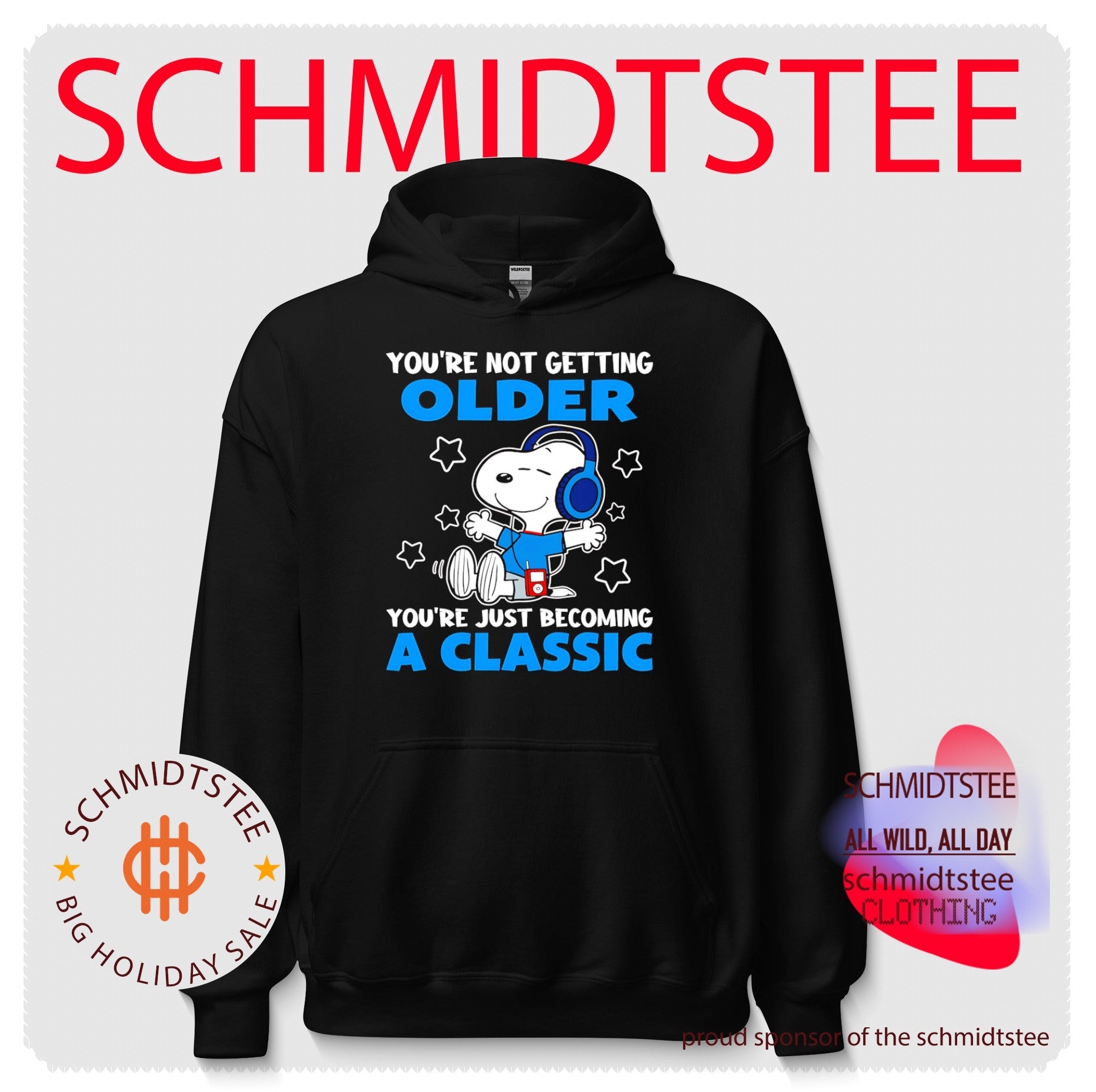 Snoopy You Are Not Getting Older You Are Just Becoming a Classic shirt