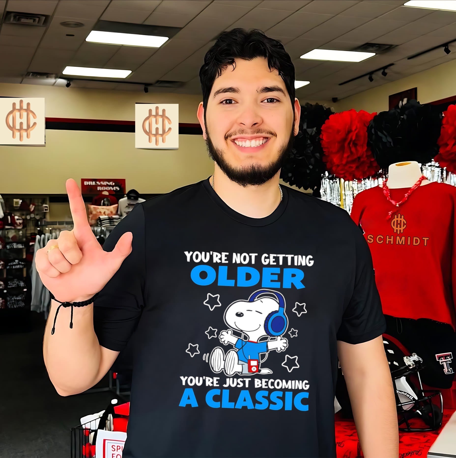Snoopy You Are Not Getting Older You Are Just Becoming a Classic shirt