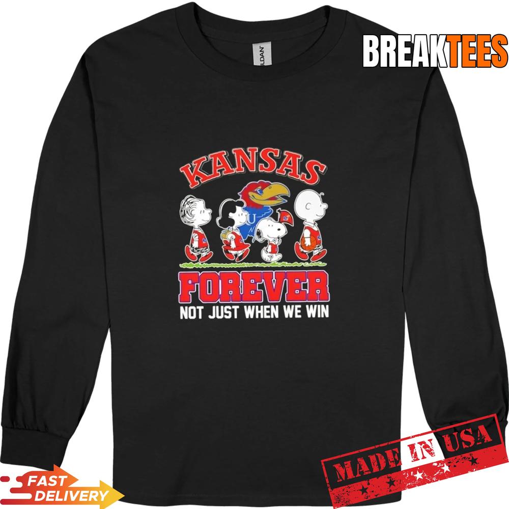 Snoopy and Friends x Kansas Jayhawks T-Shirt