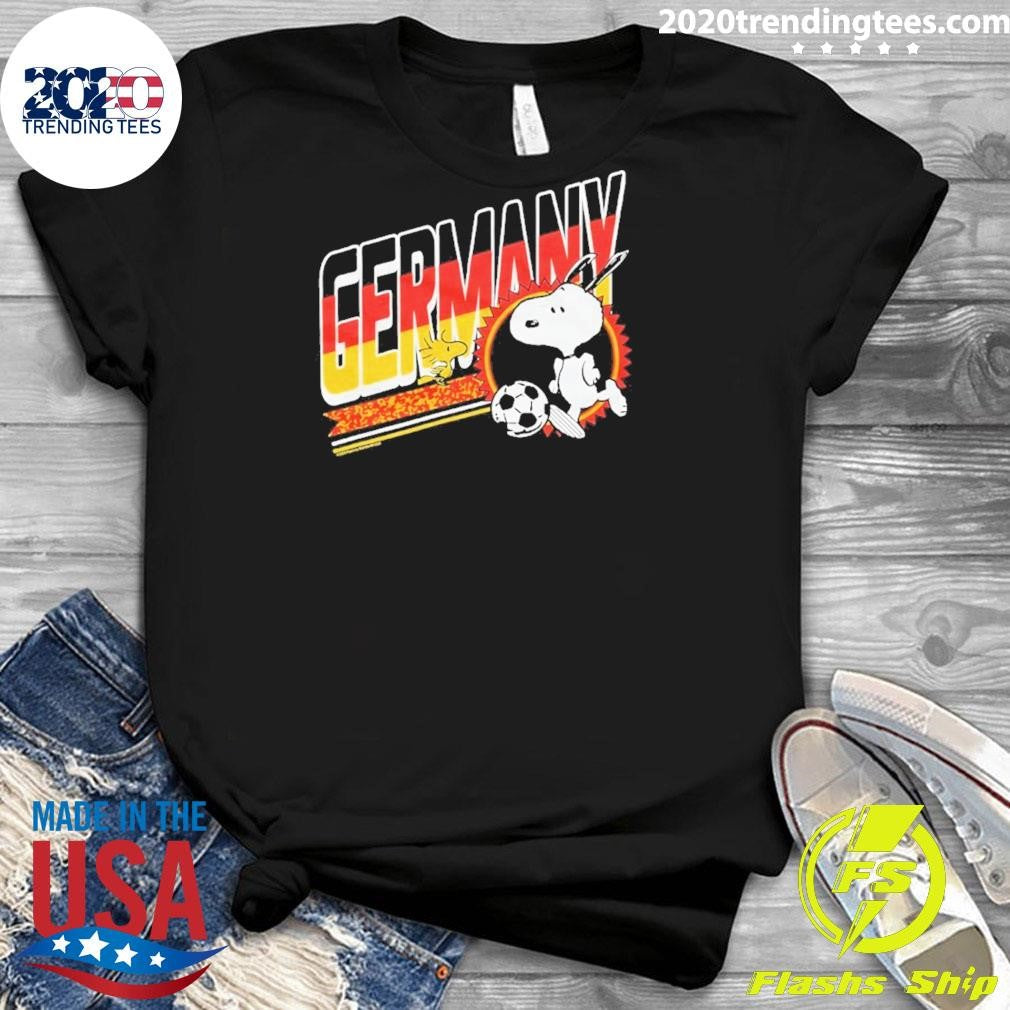 Snoopy and Woodstock Germany Soccer World Cup 2026 Shirt