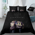 Soccer Messi Neymar Quote Bedding Set (Duvet Cover & Pillow Shams)